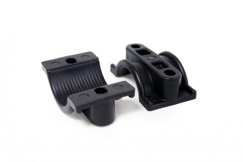 2-PART CABLE CLEATS (57-64) 2 X M10 STUD HOLE