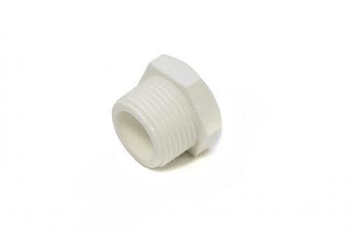 M25 NYLON PLUG WHITE  